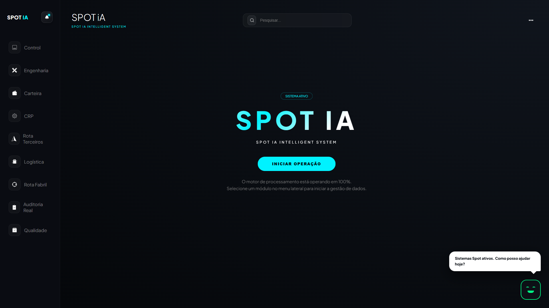 Interface Spot IA